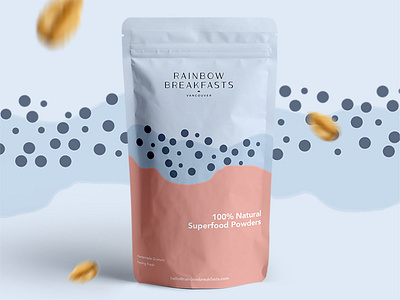 Rainbow Breakfasts - Packaging Design art direction brand brand design brand identity branding breakfast design homemade identity design logo logodesign packaging packaging design visual identity