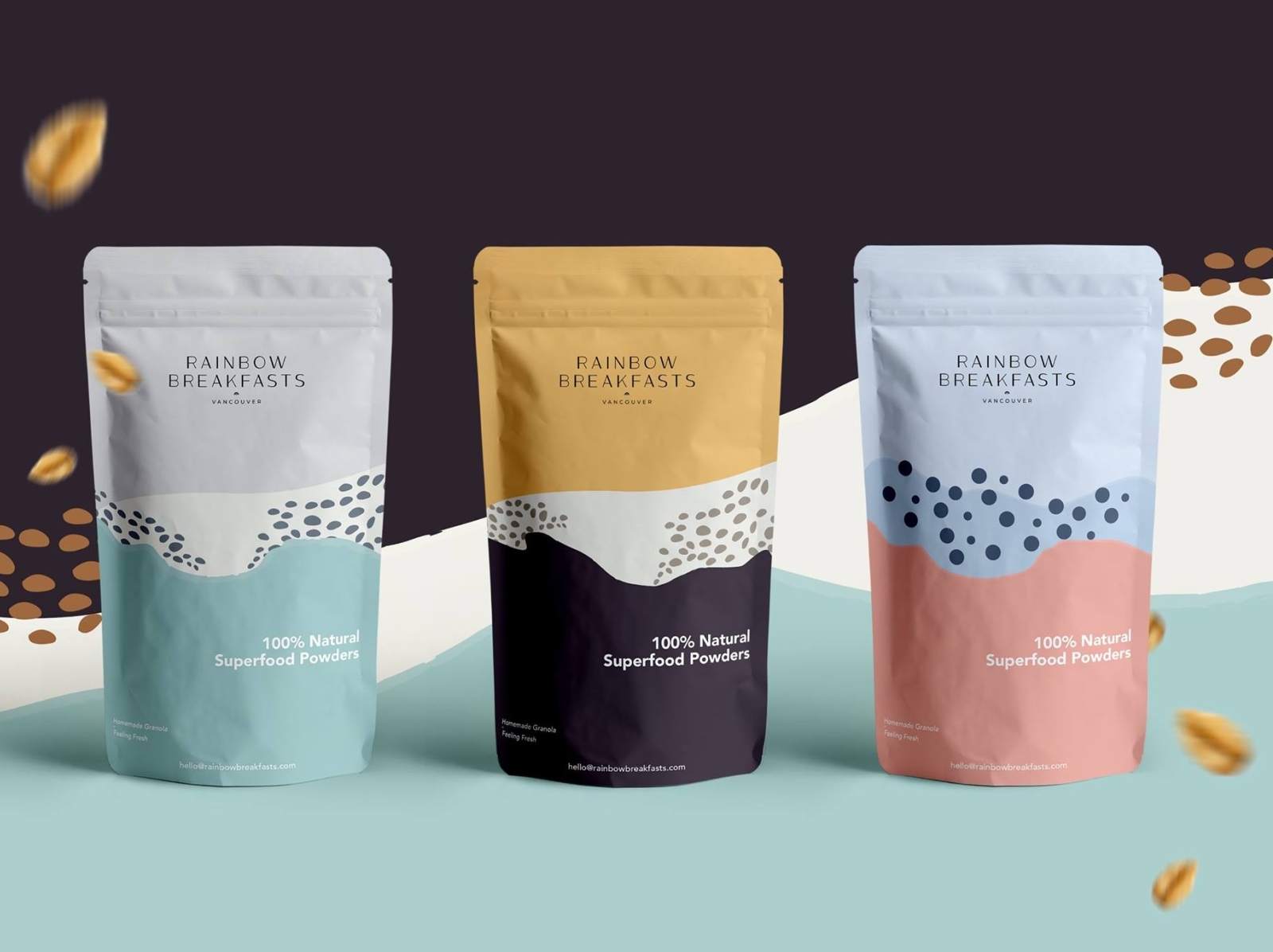 Rainbow Breakfasts by Ideology Design Studio on Dribbble