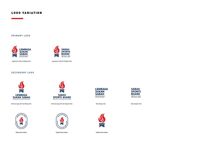 Lembaga Sukan Sabah Rebranding art direction brand brand design brand identity branding design identity design logo logo variation logo variations logodesign rebranding sports sports board sports logo visual identity