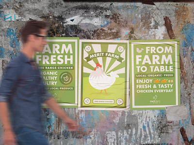 Merit Farm - Posters Design