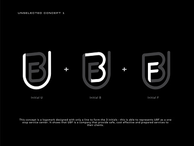 United Best Field (UBF) - Unselected Logo Concepts art direction brand brand design brand identity branding design graphic design identity design logo logodesign visual identity