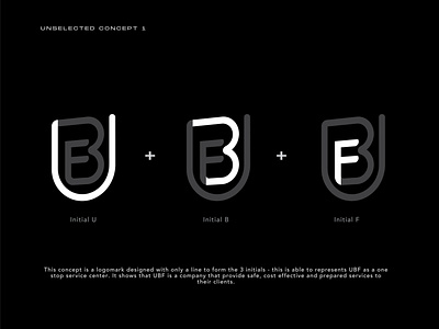 United Best Field (UBF) - Unselected Logo Concepts