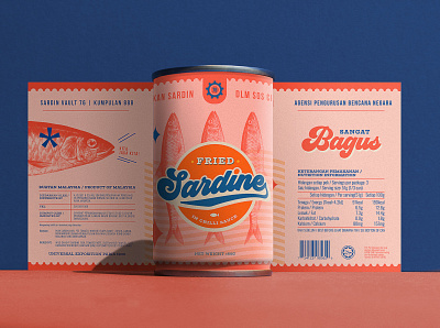 Sardine Can Redesign art direction brand brand design brand identity branding design graphic design identity design illustration redesign visual identity