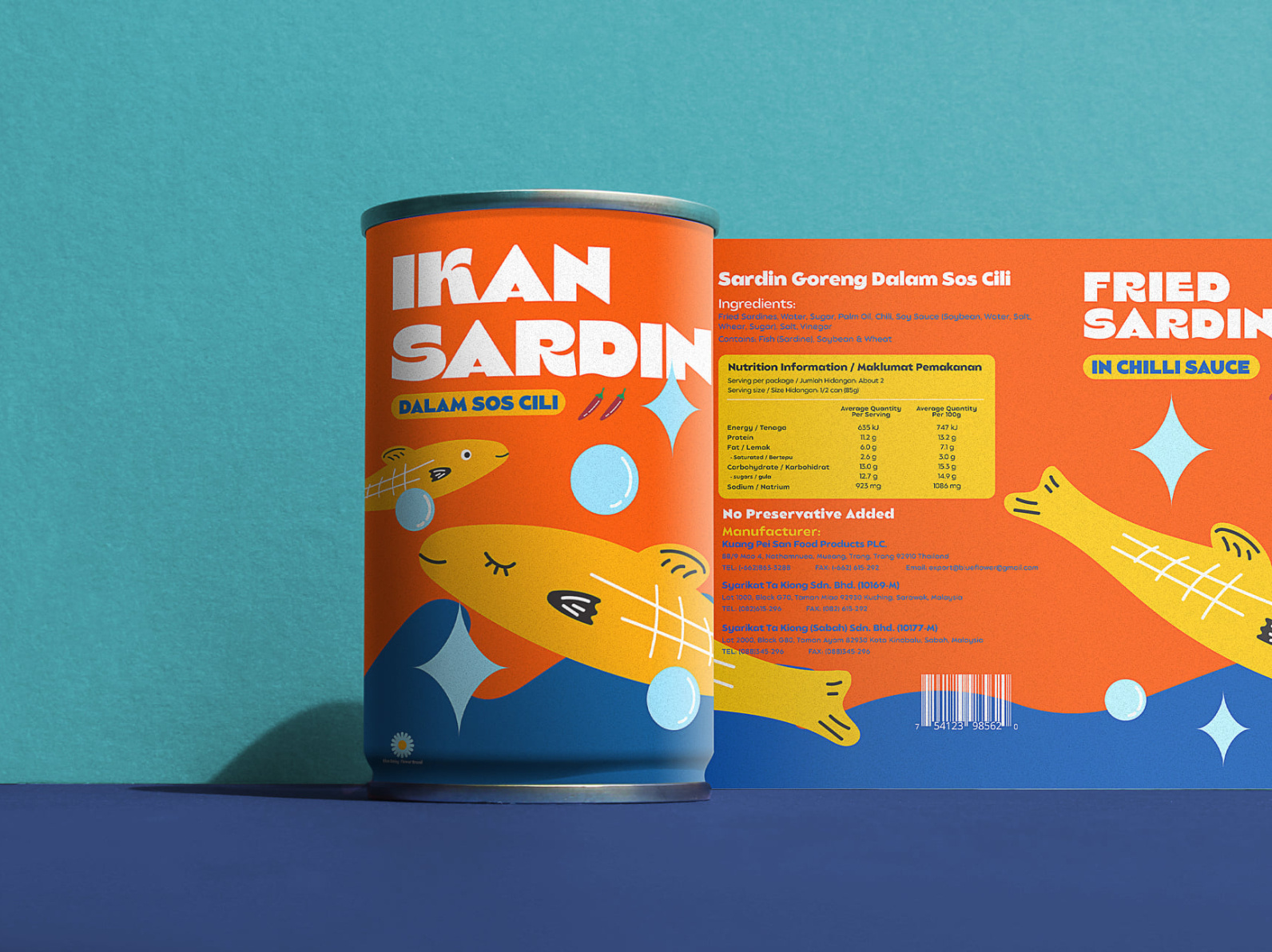 Sardine Can Redesign by Ideology Design Studio on Dribbble