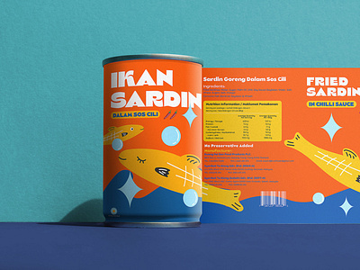 Sardine Can Redesign art direction brand brand design brand identity branding design graphicdesign identity design illustration logo logodesign redesign visual identity