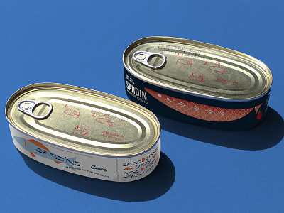 Sardine Can Redesign art direction brand brand design brand identity branding design graphic design identity design illustration logo logodesign redesign visual identity