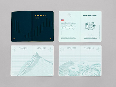 Malaysia Passport art direction brand brand design brand identity branding design graphic design identity design logo logodesign visual identity