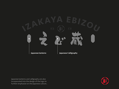 Izakaya Ebizou art direction brand brand design brand identity branding design graphic design identity design logo logodesign visual identity