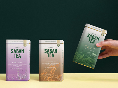 Sabah Tea Design art direction brand brand design brand identity branding design graphic design identity design logo logodesign visual identity