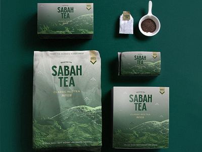 Sabah Tea Design art direction brand brand design brand identity branding design graphic design identity design logo logodesign visual identity