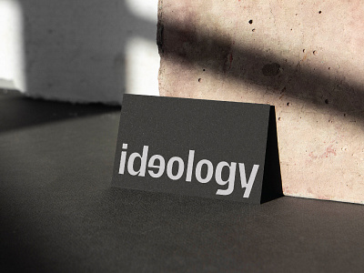 Ideology Design Studio Relaunch art direction brand brand design brand identity branding design graphic design identity design logo logodesign visual identity