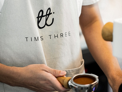 Times Three Cafe art direction brand brand design branding design identity design illustration logo visual identity