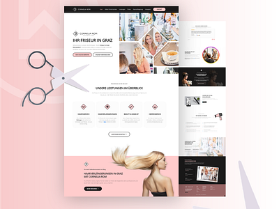 Website Redesign Hairdresser Barber