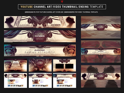 Audionic Oxygen Youtube Channel Art Photoshop Template adobe aesthetic album artwork audio cover art cyberpunk drum and bass dubstep futuristic gamer graphicdesign music photoshop template rock and roll surreal surrealism youtube youtube banner youtube channel youtuber