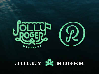 Personal Branding - Jolly Roger Extensions branding custom type hand lettering identity jolly roger logo