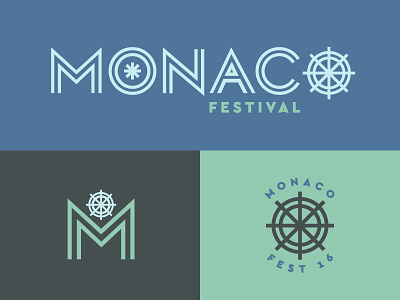 Monaco Festival brand branding festival identity logo nonprofit