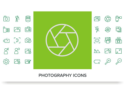 PHOTOGRAPHY ICONS