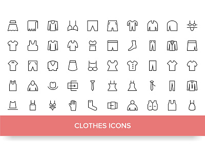 CLOTHES ICONS