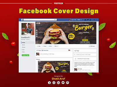Facebook Cover design facebook banner graphic design graphic designer shatil arof social media cover social media design