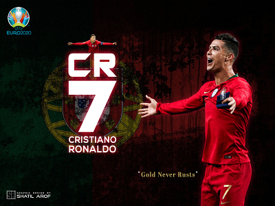 Cristiano Ronaldo, CR7, Porgugal. graphic design graphic designer shatil arof