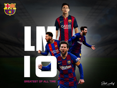 Leo Messi, FCB banner ad design banner design graphic design graphic designer leo messi lionel messi messi messi banner messi fcb messi poster messi wallpaper shatil arof socail media design