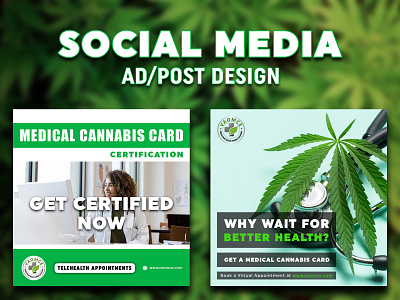 Social Media Ad/Post Design - Cannabis