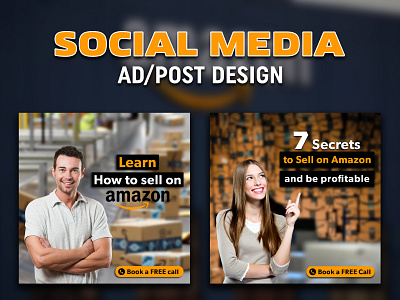 Social Media Ad Design - Amazon