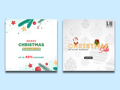 Christmas Banner Ads Design 2021