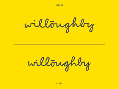 Willoughby rebrand