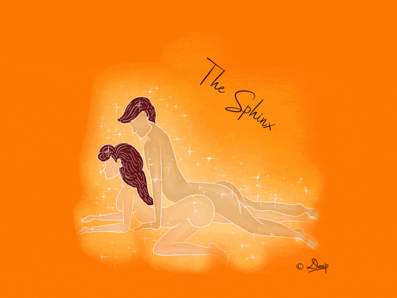 Sex Position inspired by places around the world design gif illustration art