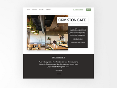 ormiston cafe