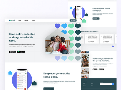 nooli Landing Page