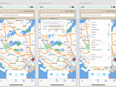 Design for Good Challenge geospatial map ui ux