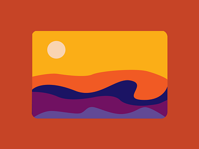 Abstract sunsets abstract illustration sunset ui uidesign warm