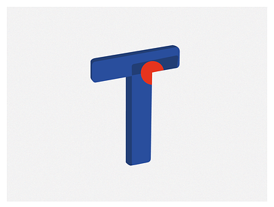 T Logo design flatdesign icon illustrator logo minimalist vector