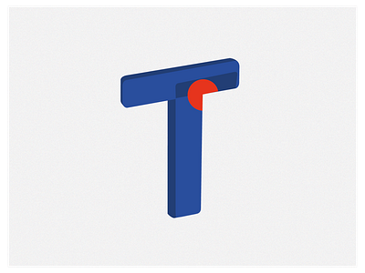 T Logo design