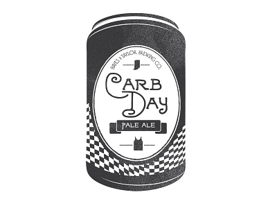 H&T Carb Day Pale Ale ale beer black can carb day indy 500 label racing
