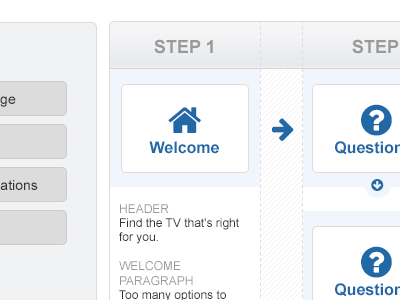 Drag & Drop Interface action