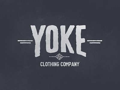 Yoke Clothing Logo clothing usa vintage yoke