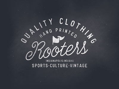 Rooters apparel clothing fan logo root rooter sports vintage