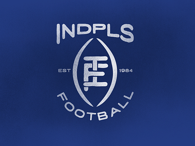 INDPLS Football blue colts football indiana indianapolis nfl vintage