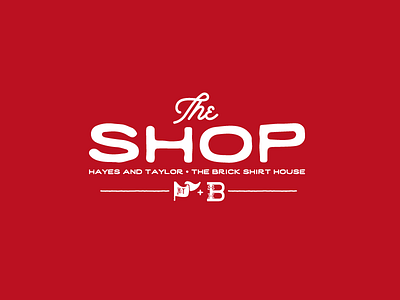 The Shop apparel logo shop vintage