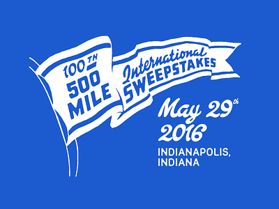 100th 500 Mile Sweepstakes indiana indianapolis indy 500 indy car racing