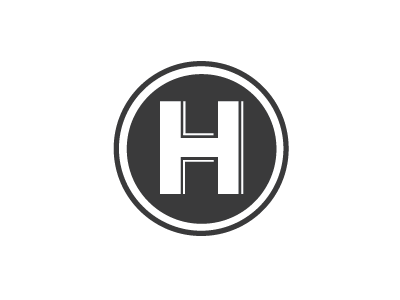 In Progress: Logo Mark for Herdrich black h logo mark