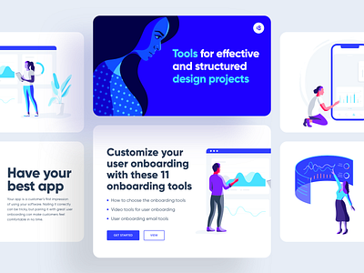 ATOM: Illustrations 18design atom character design illustration illustrator interface landing ui uidesign vector