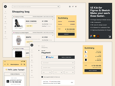 Marketplace UI Kit ✨