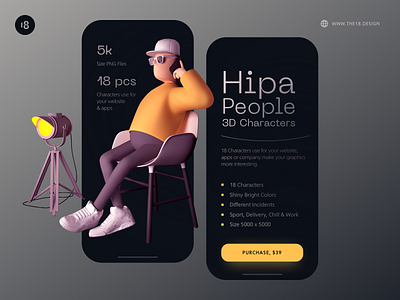 Hipa People 🔥 3D Characters