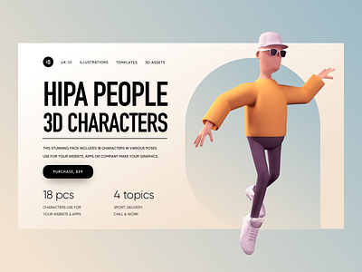 Hipa People 3D Characters