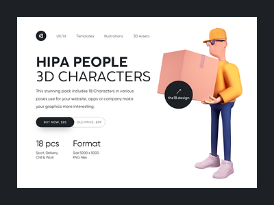 Hipa People 🔥 3D Characters