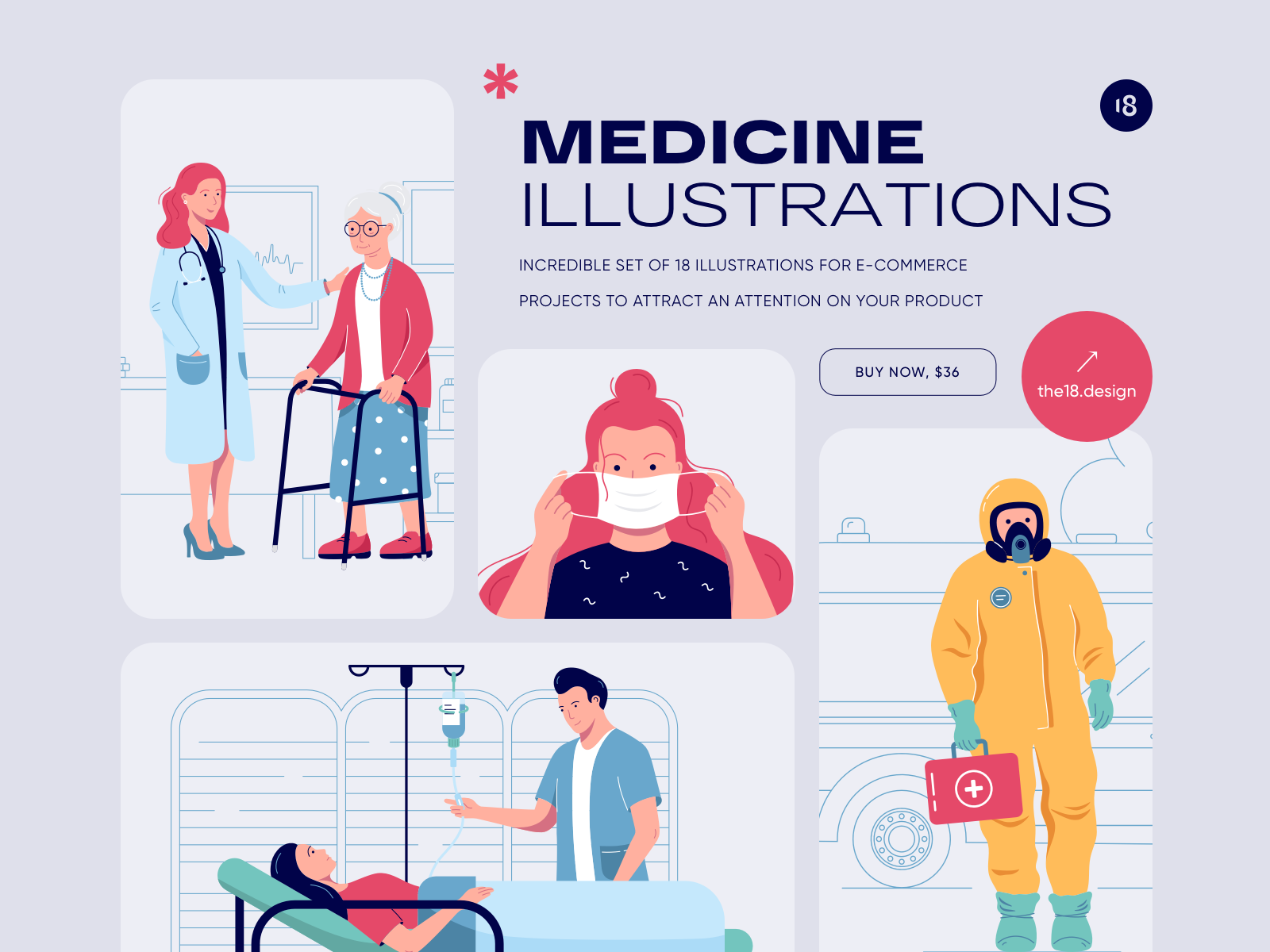 Medicine illustrations 18design clean clean ui clinic clinic illustration corona corona virus covid 19 covid19 covid19 illustration doctor illustration medic medical medical illustration medicine medicine illustrations minimalism ui uidesign